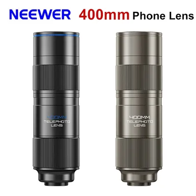 NEEWER LS-78 400mm Phone Lens Telephoto Lens with 17mm Threaded Lens Clip for iphone/Samsung/Xiaomi 15/Vivo/Oppo Smartphone
