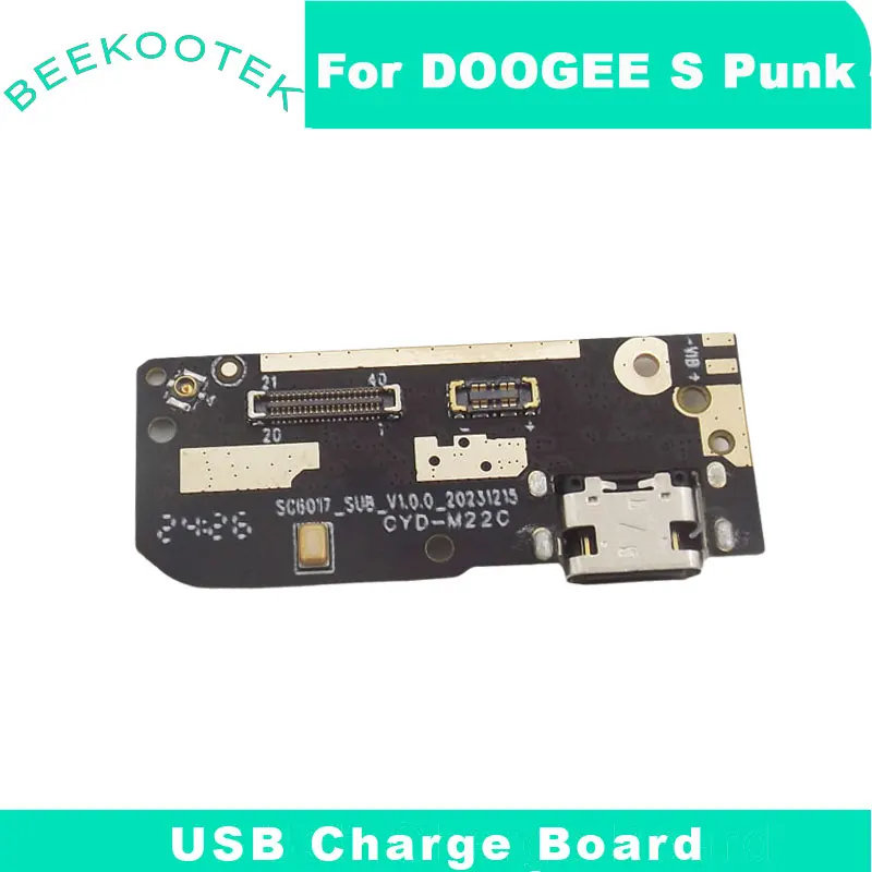 New Original DOOGEE S PUNK S Punk ProUSB Board Base Charging Charge Port Board Microphone Parts For DOOGEE S Punk Smart Phone