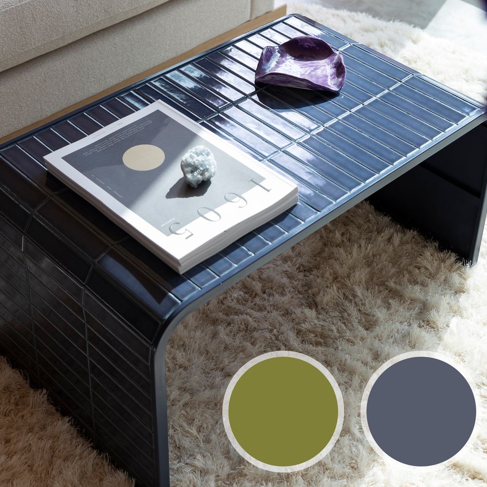 Zuiver »Tiles« Couchtisch Blau Image