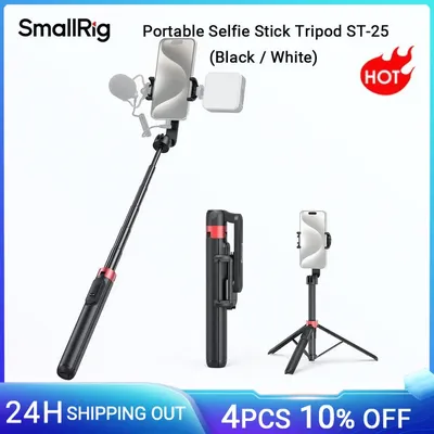 Small rig Telefon Stativ Stand w Fernbedienung, tragbare Selfie Stick Stativ ST-25 schwarz für iPhone für Android für Video aufnahme-4729