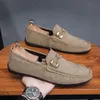 Männer Müßiggänger Atmungsaktive Schuhe Männer Turnschuhe Casual schuhe männer wohnungen nicht-slip Fahren Schuhe Weiche Mokassins Bootsschuhe 2024