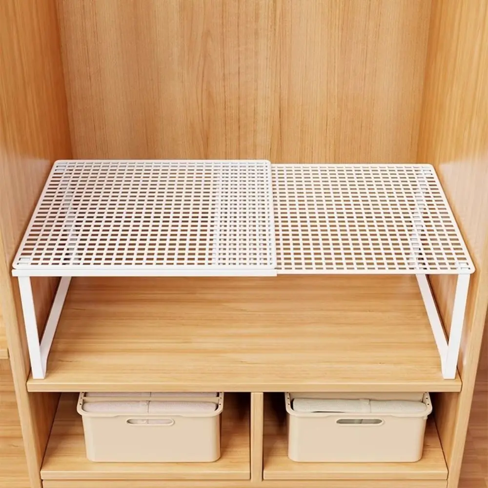 Schrank Regal Kleiderschrank Organizer Kleiderschrank Teiler Board Stapelbare Regale Kleidung Lagerung Rack Teleskop Einstellbar