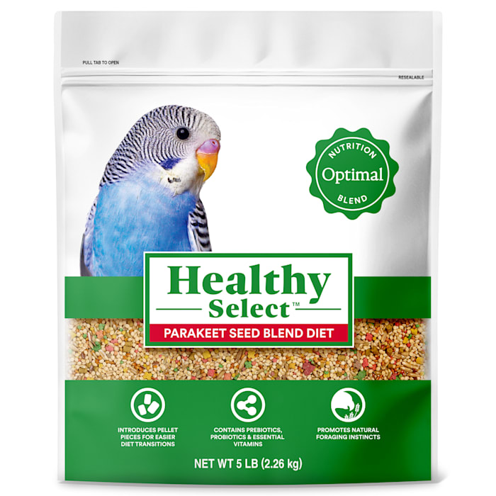 Healthy Select Parakeet Seed Blend Diet, 5 lbs.