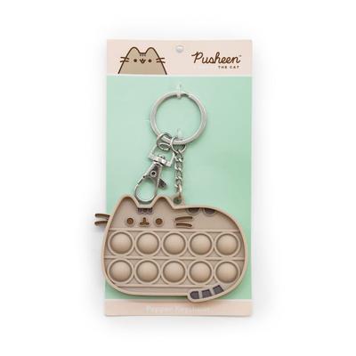 Pusheen Cat Loaf Fidget Keychain