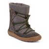 Barfußschuh FRODDO "BAREFOOT TEX TRACK", Kinder, Gr. 33, grau, Veloursleder, Textil, sportlich, Schuhe, Snowboots, Winterstiefel mit TEX-Membrane