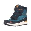 Winterstiefel TROLLKIDS "KIDS RAULAND WINTER BOOTS", Damen, Gr. 31, nordic blau, navy, Textil, Synthetik, sportlich, Schuhe, wasserdicht, Klettverschluss, reflektierende Details