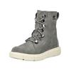 Schnürstiefelette SOREL "Sorel Stiefelette Veloursleder", Gr. 39, grau, Veloursleder, casual, Schuhe