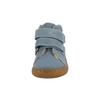 Sneaker LURCHI "Lurchi Jacky Barefoot", Gr. 25, blau (ice blau), Leder, Schuhe
