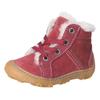Winterstiefel PEPINO BY RICOSTA "Elia WMS: weit", Kinder, Gr. 24, rot, Leder, casual, Schuhe, Lauflernschuh mit Warmfutter, Größenschablone zum Download