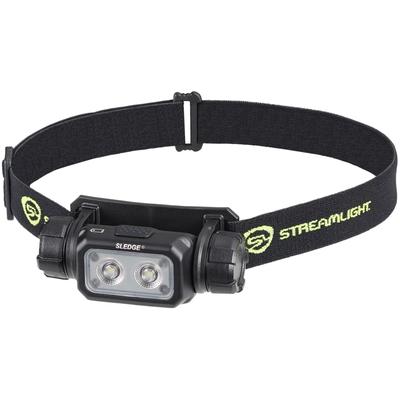 Streamlight Sledge Lithium Ion Battery/CR123A 600 Lumens LED Headlamp Black 89019