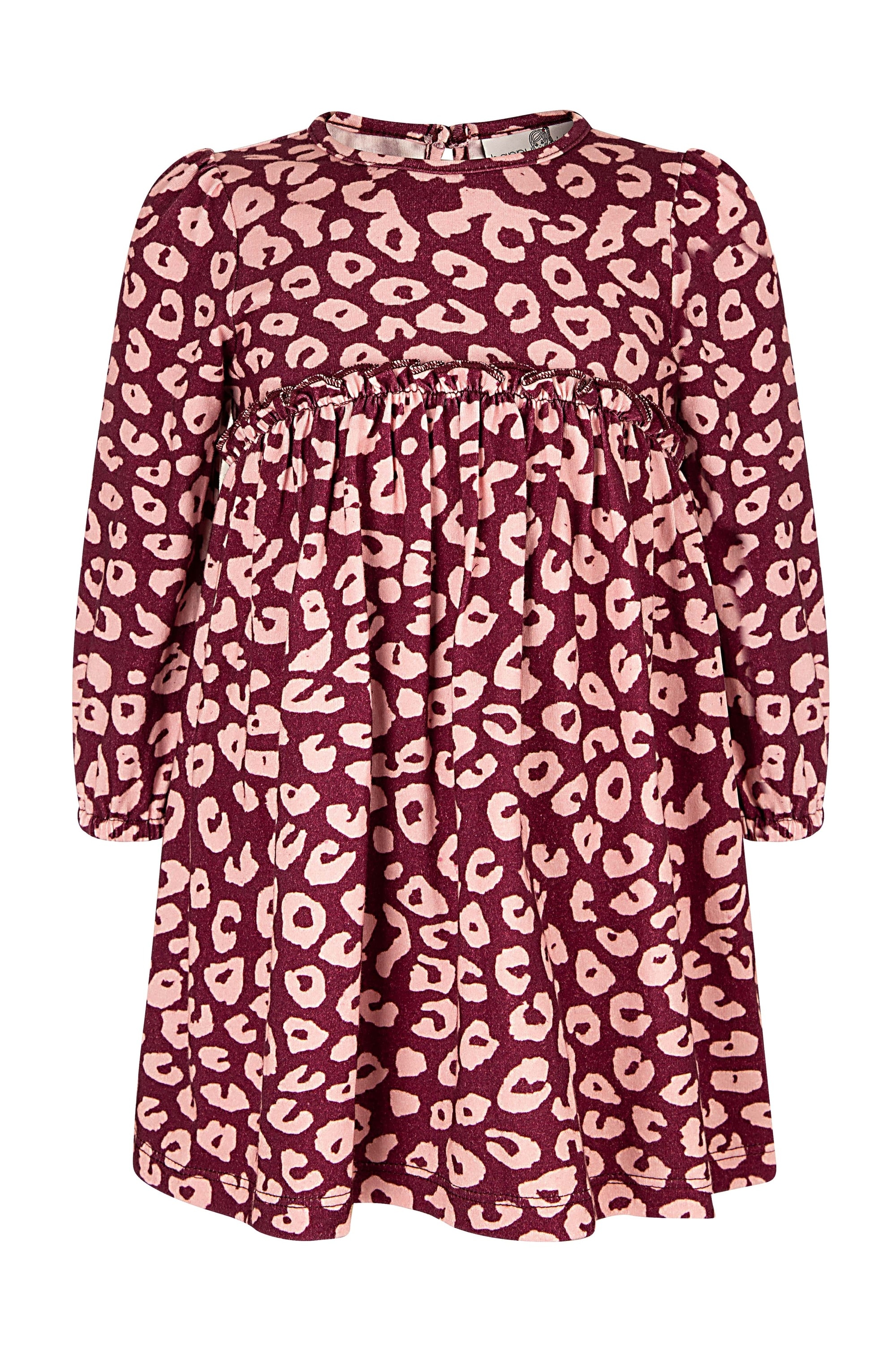 Sommerkleid HAPPY GIRLS "dress", Mädchen, Gr. 104, EURO-Größen, berry, Stoff, 100% Baumwolle, normal, Kleider Image