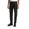Chinohose MARC O'POLO "aus weichem Technical Wool Blend", Herren, Gr. 31, Länge 32, schwarz, Obermaterial: 53% Polyester, 43% Wolle (Schafwolle), 4% Elasthan, unifarben, casual, gerade, unten schmal normal, Hosen