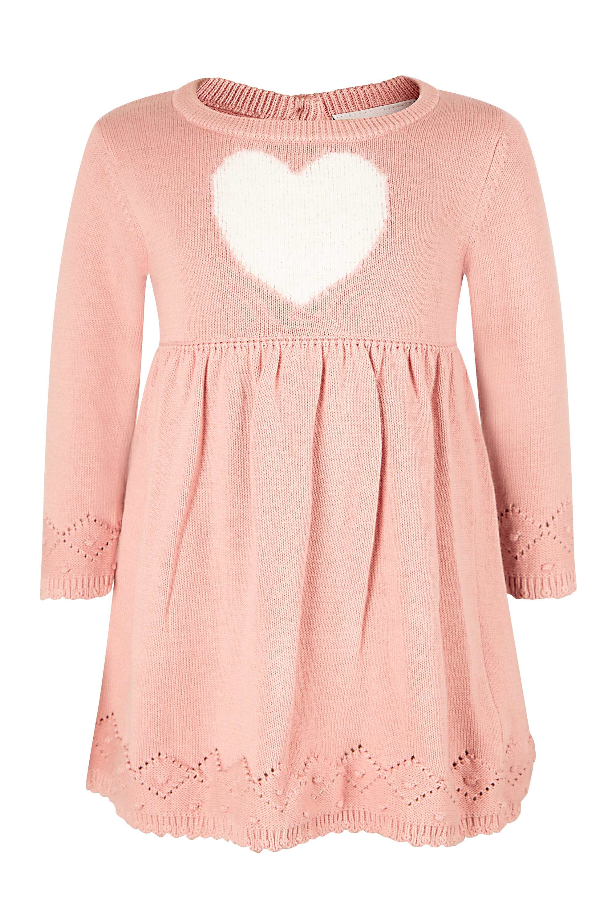 Sommerkleid HAPPY GIRLS "dress", Mädchen, Gr. 110, EURO-Größen, rosa (dusty rose), Stoff, 100% Baumwolle, normal, Kleider Image