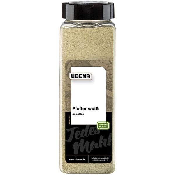 UBENA Pfeffer weiß gemahlen 600 g Image