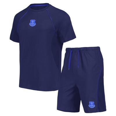 Everton Kurzpyjama – Marineblau – Herren Image