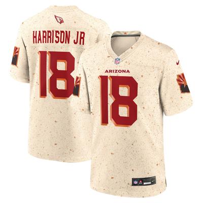 Nike Marvin Harrison Jr. Natural Arizona Cardinals 2025 Rivalries Collection Spieltrikot für Herren Image