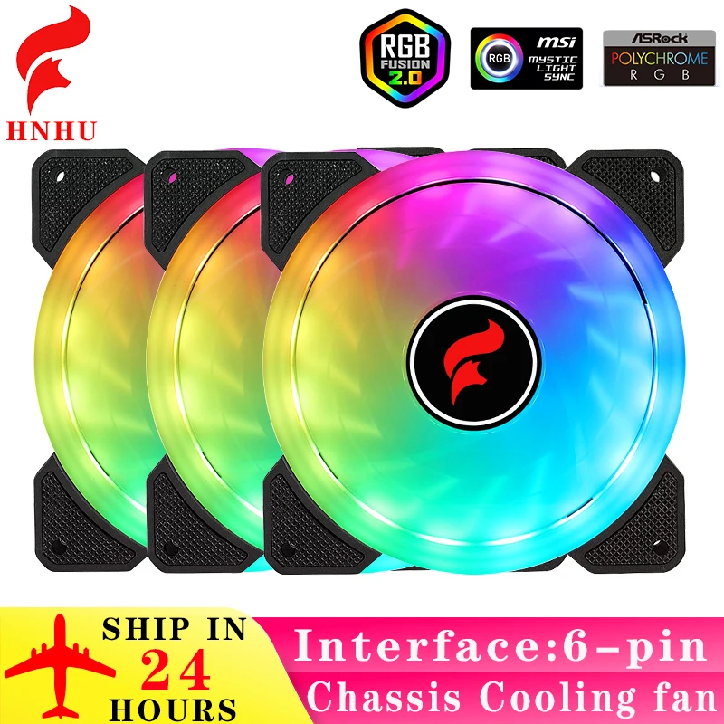 HNHU 120mm PC boîtier d