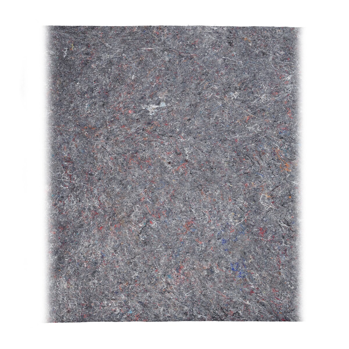 Relaxdays Malervlies, Abdeckvlies Rolle, 1 m x 50 m = 50m², rutschfest, wasserabweisend, 300g/m², Streichen, Umzug, grau Image