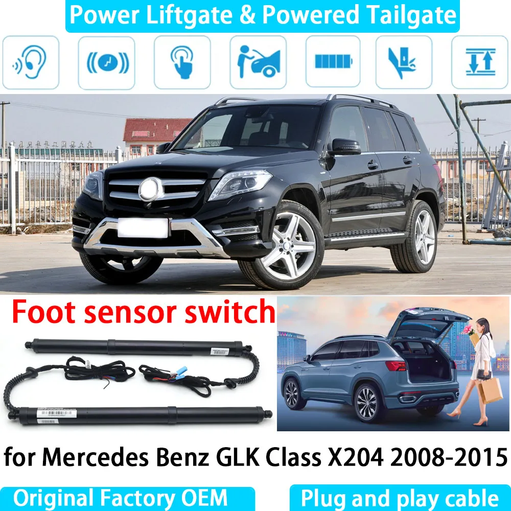 Für Mercedes Benz GLK Klasse X204 2008–2015, automatisches elektrisches Heckklappen-betriebenes Heckklappenstreben-Heckklappen-Hebesystem Image
