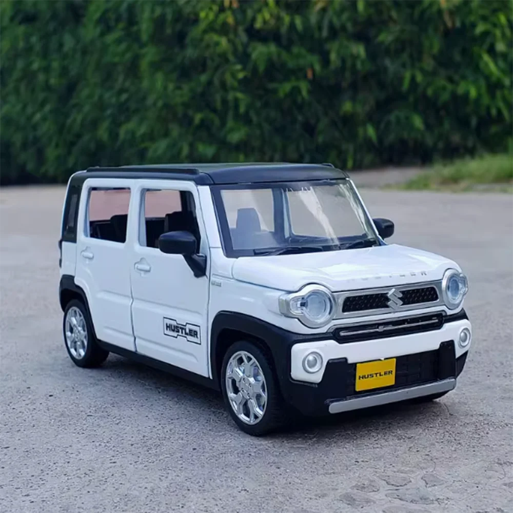 Hustler Metallmodelle im Maßstab 1:22, Autos, Druckguss-Spielzeugrad, zurückziehbares Fahrzeug, Gummireifen, Autospielzeug für Jungen, Festival-Geschenke Image