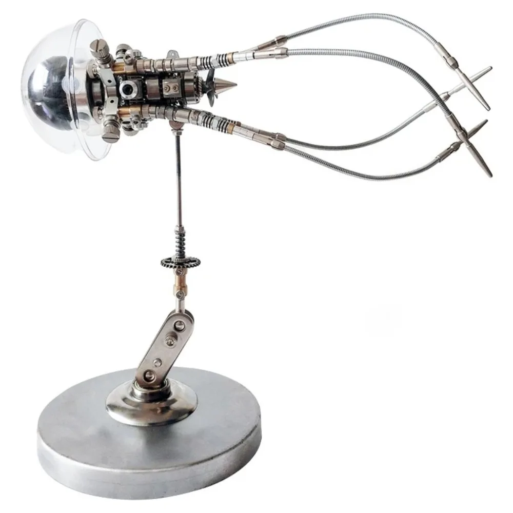 Mechanische Qualle Metall Montage Modell Flut Spielen Puzzle handgemachte Ornament DIY Handwerk Spielzeug Image