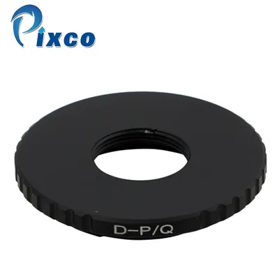 Venes 2pcs of D- For Pentax Q, Lens Adapter Suit For 8mm D Mount Film Lens to Suit for Pentax Q Camera, D- P/Q lens adapter