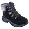 Winterboots SKECHERS "TREGO", Damen, Gr. 38, schwarz, Veloursleder, casual, Schuhe, Chunky Boots, Freizeitschuh, Winterstiefel mit Plateausohle