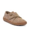 Hausschuh FRODDO "BAREFOOT WOOLY", Kinder, Gr. 30, beige, Wolle, Basic, Schuhe, Klettschuh, Kindergartenschuh mit Wollfutter