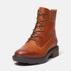Schnürboots TIMBERLAND "BRIMFIELDMID LACE UP BOOT", Gr. 36, braun (medium braun full grain), Leder, sportlich, Schuhe, Winterstiefel, Schnürstiefel, Winterschuhe