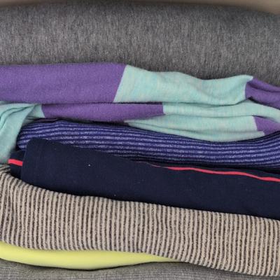 Lululemon Athletica Accessories | Colorful Striped Clothing Bundle | Color: Black/Blue | Size: Os