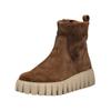 Stiefelette GABOR COMFORT "Gabor Comfort Stiefelette Veloursleder", Damen, Gr. 37, whisky, Veloursleder, casual, Schuhe