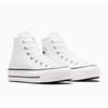 Sneaker CONVERSE "CHUCK TAYLOR ALL STAR LIFT PLATFORM CANVAS", Gr. 40, schwarz-weiß (weiß, schwarz, weiß), Textil, sportlich, Schuhe