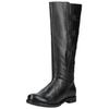 Stiefel ARA "Ara Stiefel Glattleder", Damen, Gr. 41, schwarz, Glattleder, casual, Schuhe