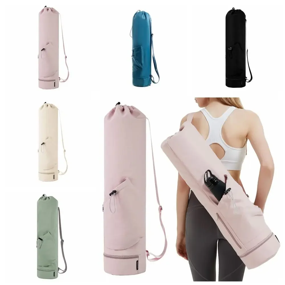 Sac à dos de Yoga grande capacité, sac pour tapis de Yoga, imperméable, bretelles réglables, sac de sport respirant, Portable, noir, pour salle de sport