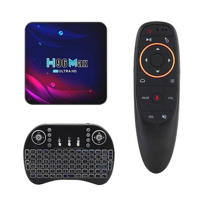 H96 Max V11 RK3318 4K Hd Youtube Google Play 2.4G 5G Wifi BT4.0 Receiver Media Player HDR USB 3.0 4GB 32GB 64GB Smart Android 11 TV Box