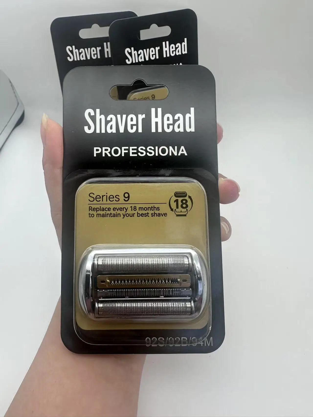 Suitable for 94M Shaver Head Replacement Blade Foil Cassette for Braun Electric Razors Series 9 Pro 9557CC 9290CC 9295S 9297CC