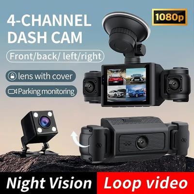 1080p Full HD / Boot automatic recording Car DVR 110 Degree Wide Angle CMOS 2 inch IPS Dash Cam with Loop recording / Video photo 4 infrared LEDs Car Recorder