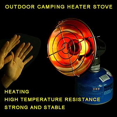 Outdoor Portable Heating Gas Heater Stove Camping Mini Heater Protective Grille Cover Winter Fishing Tent with Storage Bag Improved