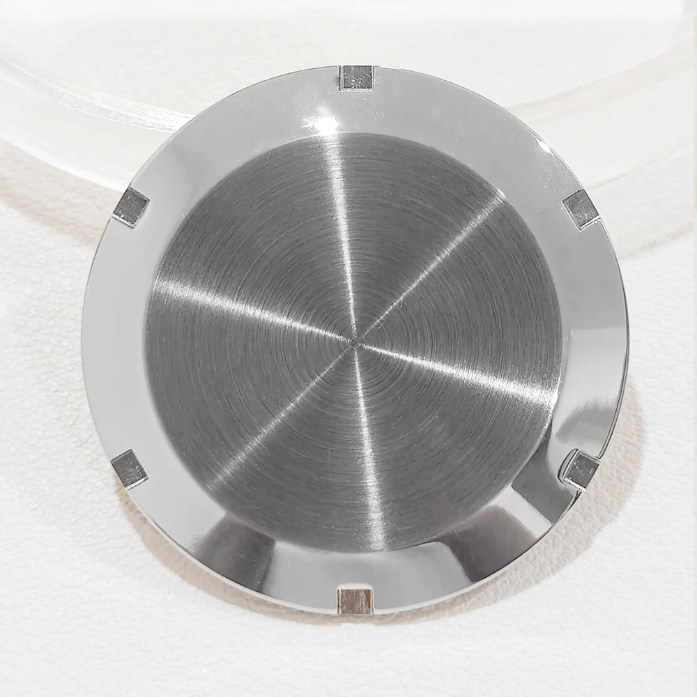 Für VK63 Back 37mm Mondmuster-Gewindedurchmesser 33,3mm Abdeckung Abnehmbare Bodenabdeckung 316L Edelstahl DIY Gehäusebodenabdeckung Image