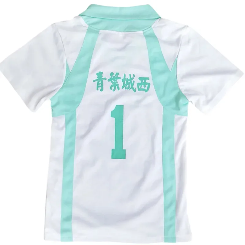 AA wat Anime Japanese Haikyuu!! Aoba Johsai Oikawa Tooru Jersey Sports Cosplay Iwaizumi Hajime Volleyball Sh2025 New