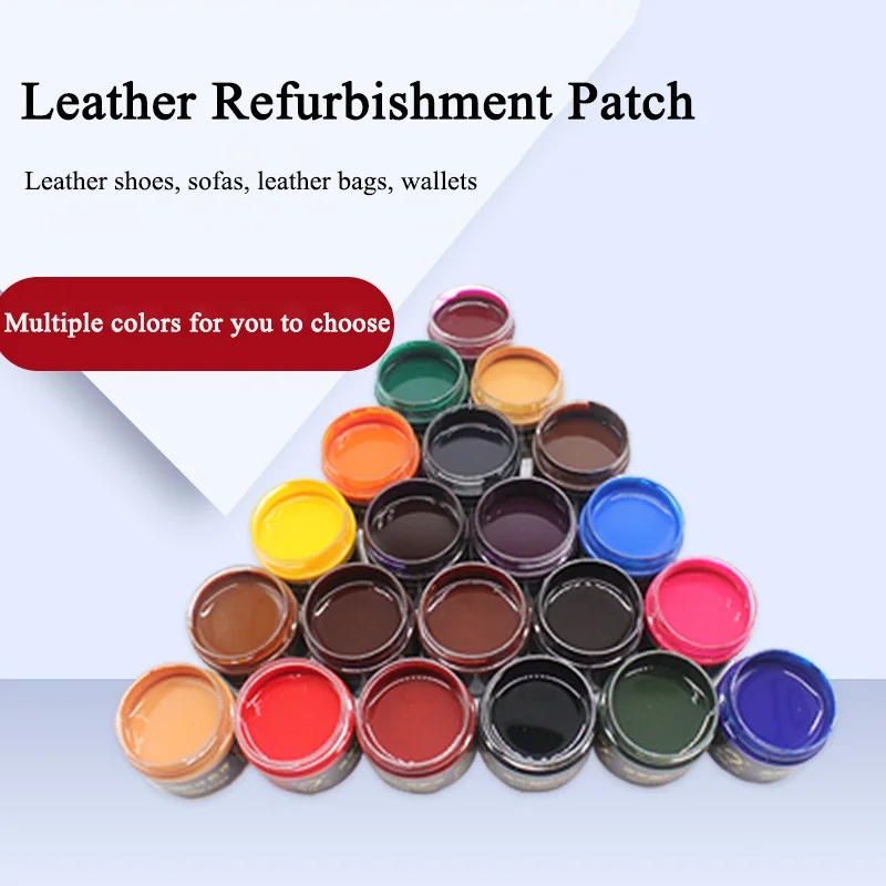 50 ml Lederfarbe, Schuhcreme, Färbung für Tasche, Sofa, Autositz, Kratzbraun, Lederfarbe, Reparatur, Restaurierung, Farbwechselfarbe Image