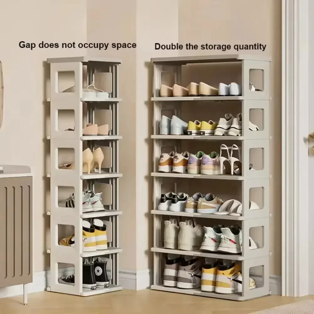 Faltbare Schuhregal Haushalt Staubdicht Schuhe Schrank Schlafsaal Multifunktionale Schuhkarton Hause Platzsparende Lagerung Organizer Rack