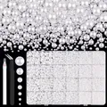 13000 pezzi di perle con retro piatto per realizzare bianco beige, dimensioni assortite 2/3/4/5/6/8/10 mm mezza perla per nail art con pinzetta per penna