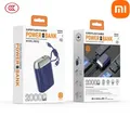 XIAOMI-CCC Mini Power Bank a ricarica rapida da 22,5 W con cavi Caricatore da 10000 mAh con display digitale Regalo ideale per iPhone/Android