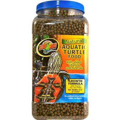 Zoo Med Aquatic Turtle Food Growth Formula, 54 oz.