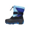 Winterboots KANGAROOS "KANGA-BEAN V", Damen, Gr. 33, navy, blau sky, Synthetik, Textil, sportlich, Schuhe, Snowboots, Winterboots, Winterschuhe, herausnehmbarer Innenschuh