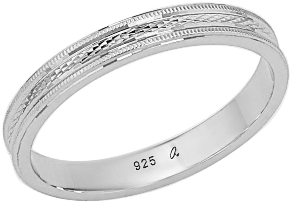 Fingerring AMOR "2037393/-94/-95/-96/-97" Gr. 56, silber (silberfarben), Fingerringe, Damen, 56, Silber 925 (Sterlingsilber) Image