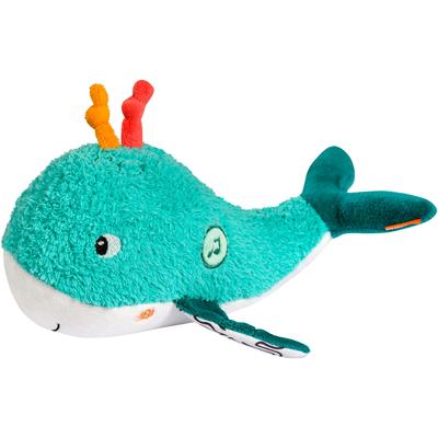 Kuscheltier FEHN "Einschlafhilfe Wal", bunt, Plüschfiguren, KinderB:19cm H:8,9cm L:14cm, Softvelour, B:19cm H:8,9cm L:14cm Image
