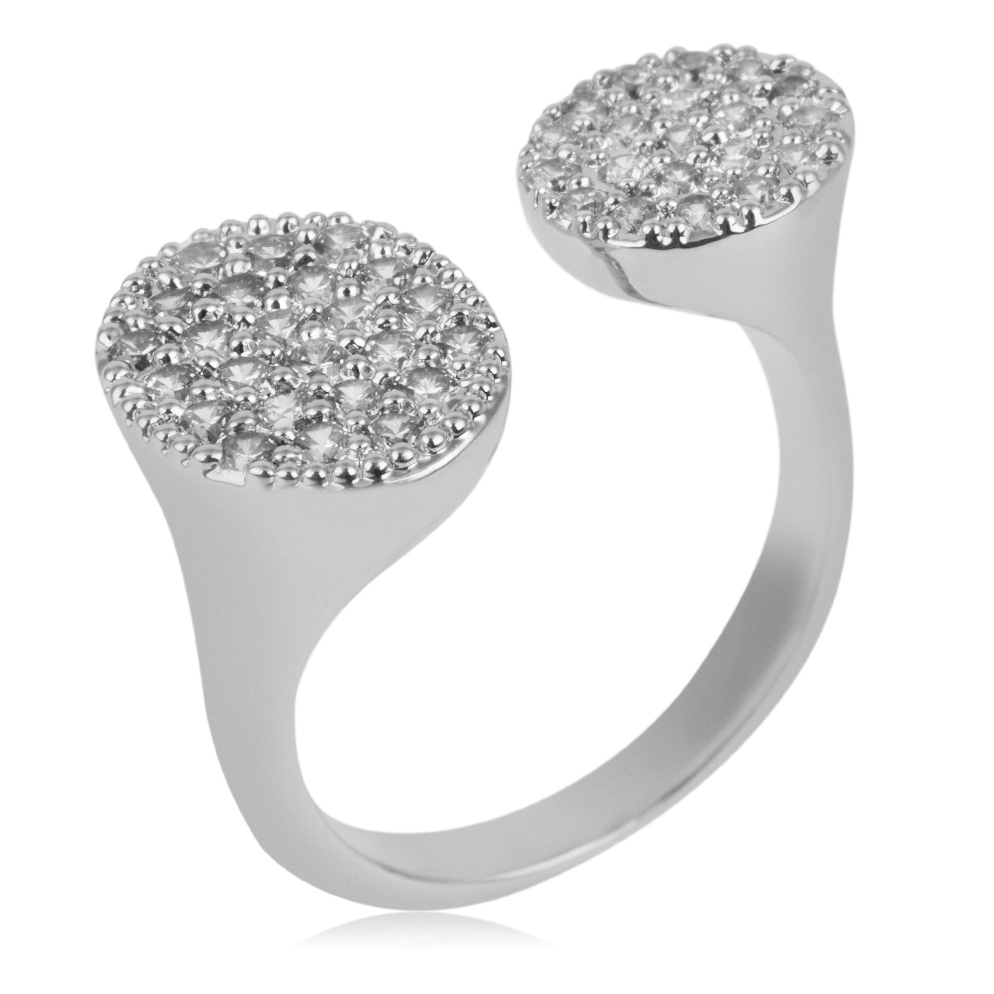 US Polo Assn Jewellery Evelyn Rhodiumring Image