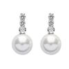 US Polo Assn Jewellery Mila Rhodium-Ohrringe